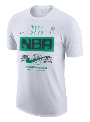 T-shirt Nike Team 31 Courtside Max 90 Tee Vit | DR6357-100