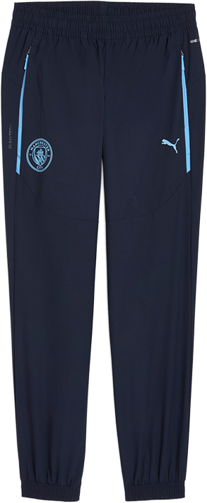 Träningsbyxor Puma Manchester City FC TECH Woven Pants Mörkblå | 782670-06