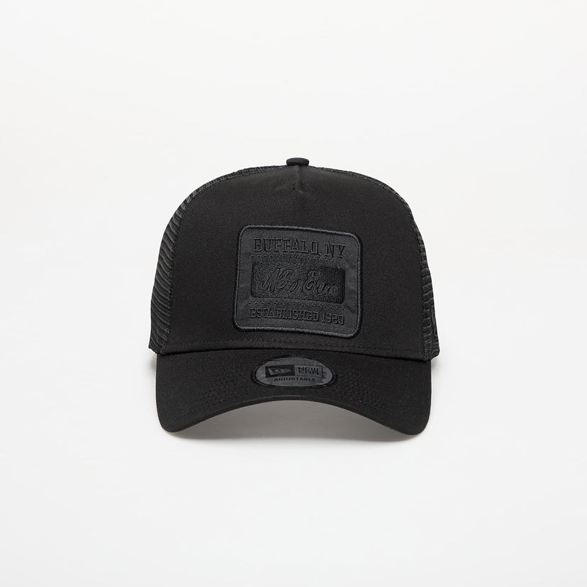 Hatt New Era Tonal Patch 9FORTY A-Frame Trucker Cap Svart | 60667669