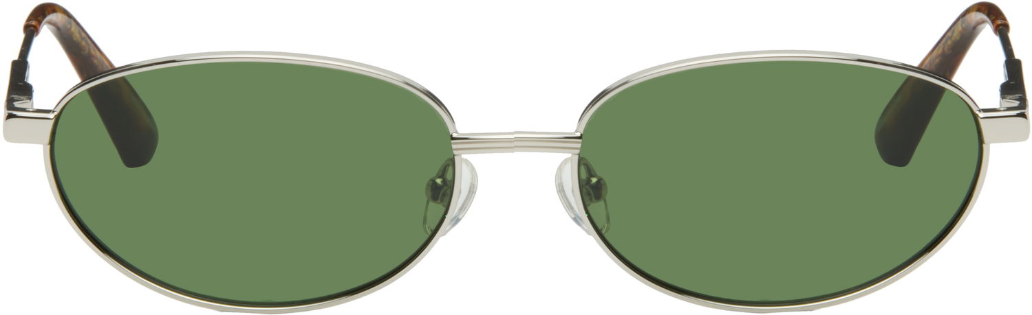 Solglasögon Jacquemus Jacquemus 'The Alba' Sunglasses Metallisk | JAC120C2SUN, 0