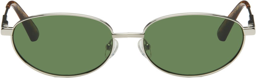 Solglasögon Jacquemus Jacquemus 'The Alba' Sunglasses Metallisk | JAC120C2SUN