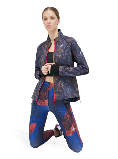 Vindjacka adidas Performance Fast Running Iteration Jacket Flerfärgad | HR5718