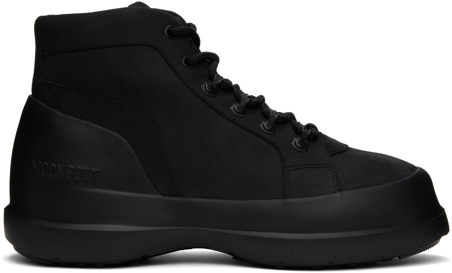 Sneakers och skor Moon Boot Luna Trek Mid Nubuck Boots Svart | 80D2480070, 0