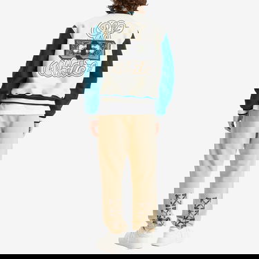 Bomberjacka Off-White Cash Wool Varsity Jacket, Size Small Vit | OMEH053S25FAB0020B84, 4