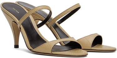 Tillbehör The Row The Row Vika Heeled Sandals Beige | F1548-E14, 3