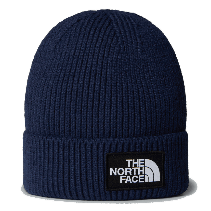 Mössa The North Face TNF Logo Box Cuffed Beanie Mörkblå | NF0A8CHE8K21