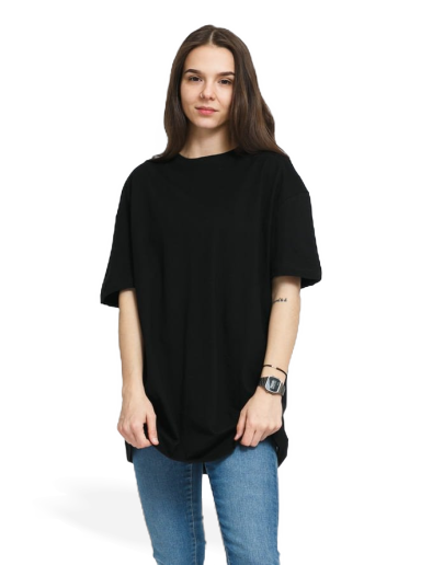 T-shirt Urban Classics Oversized Boyfriend Tee Svart | TB3634 black