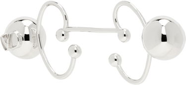 Ringa Valentino Valentino Logo Piercing Ring Metallisk | 6Y0J0T29MET172, 1