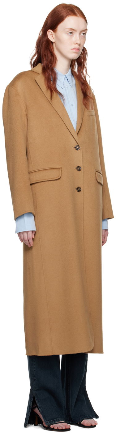 Rockar Anine Bing Quinn Long Wool Coat Beige | A-01-4163-200, 1