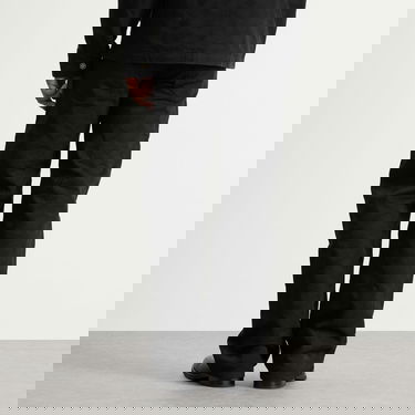 Jeans Casablanca Denim Straight Leg Monogram Jeans Svart | M-AW25-TR-330-01, 3