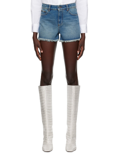 Shorts AMI Five Pockets Shorts Blå | FSO104.DE0001