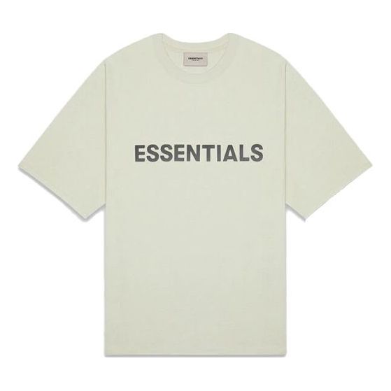 T-shirt Fear of God Essentials Logo T-Shirt Grön | FOG-FW20-301