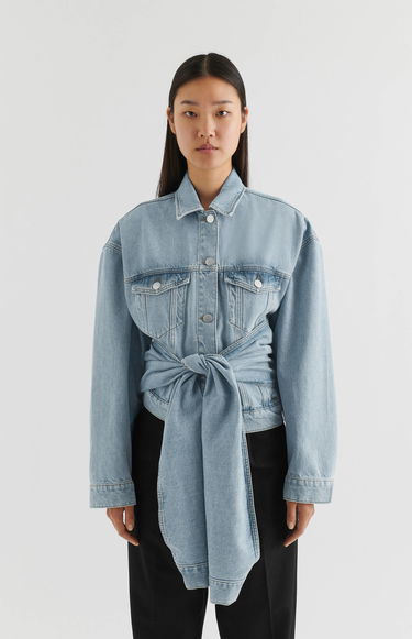 Jacka AXEL ARIGATO Hydra Tie-Front Jacket Blå | A2164001, 2