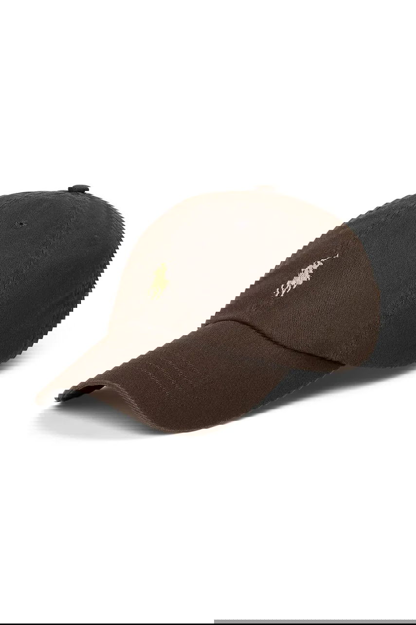 Keps Polo by Ralph Lauren Polo CLASSIC SPORT Cotton Smooth Baseball Cap Brun | 710667709163, 0