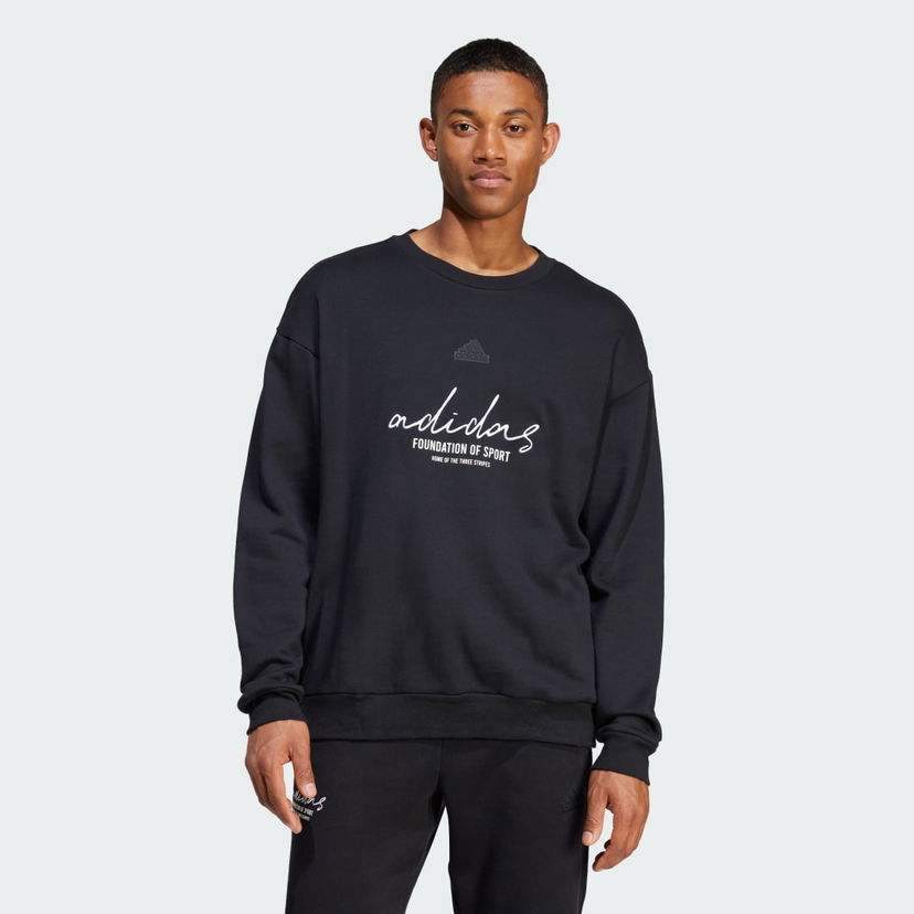 Sweater adidas Performance Foundation of Sport Sweatshirt Svart | IW3542