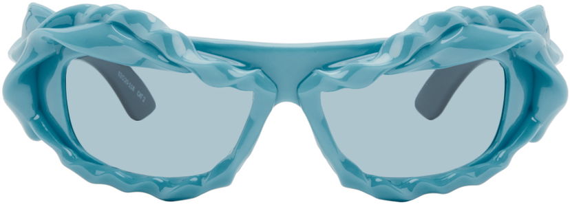 Solglasögon Ottolinger Ottolinger Twisted Sunglasses Blå | 1272601921