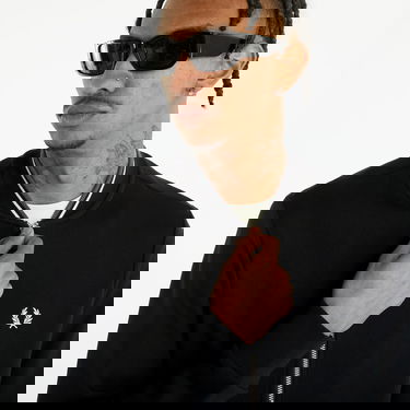 Bomberjacka Fred Perry Zip Bomber Svart | J7504-184, 3