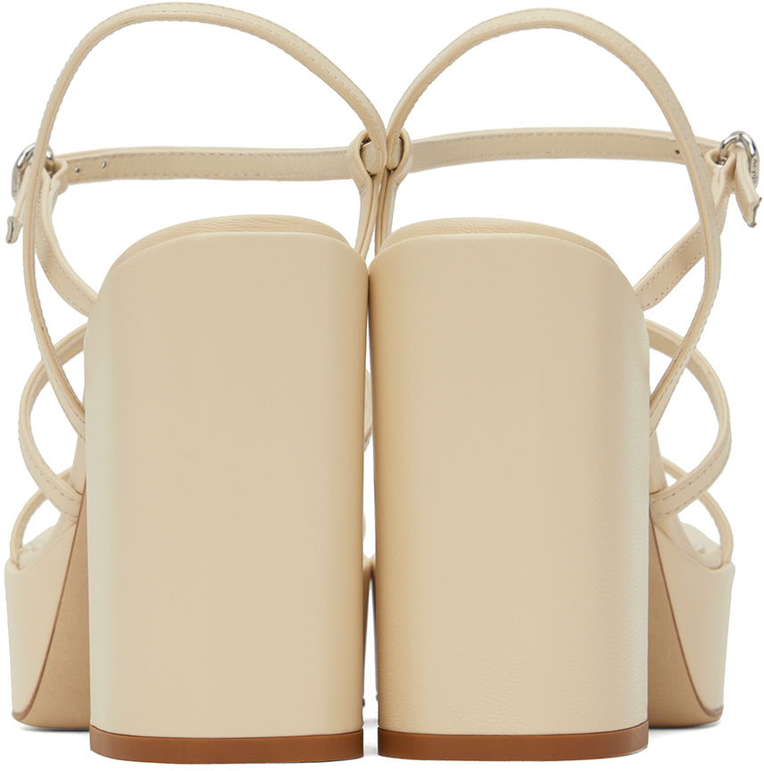 Tillbehör Aeyde Aeyde Katalin Heeled Sandals Beige | A11-HS-ATNS11BL38-SS24-100-007, 1