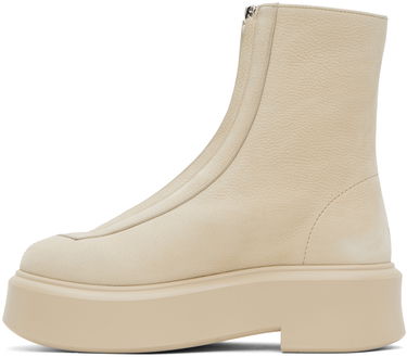 Kläder The Row The Row Zipped I Boots Beige | F1144-L131R, 2