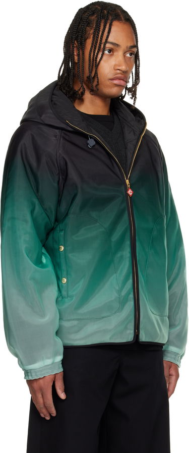 Vindjacka Casablanca Casablanca Gradient Technical Windbreaker Jacket, Size Small Grön | MPF25-JK-394-01, 4