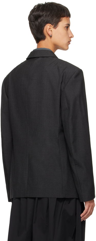 Jacka LEMAIRE Soft Tailored Double-Breasted Blazer Svart | JA1017 LF414, 2