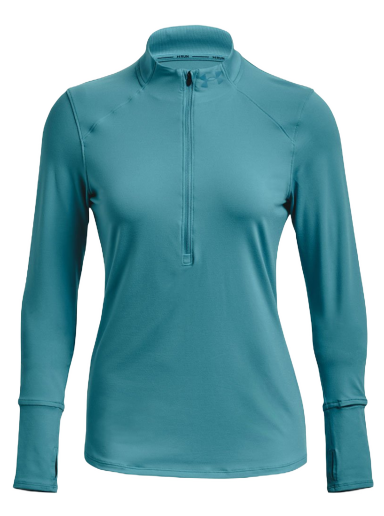 T-shirt Under Armour Qualifier Run 2.0 Half-Zip Turkos | 1365632-433