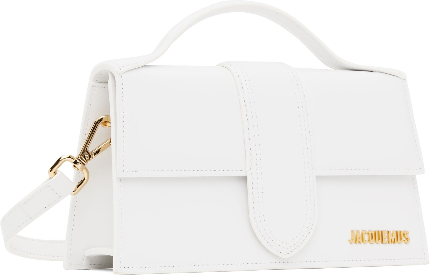 Axelväska Jacquemus 'Le Grand Bambino' Bag Vit | 21H213BA007-3000, 1