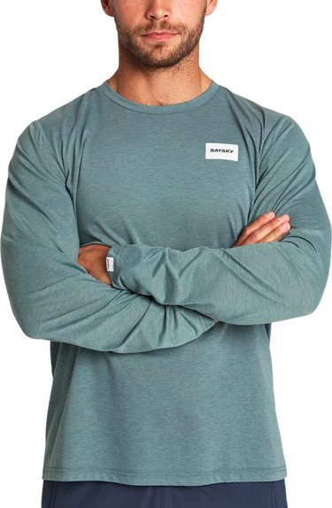 T-shirt Saysky Clean Motion Long Sleeve Grön | omrls51c2015-omrls51c2015, 0