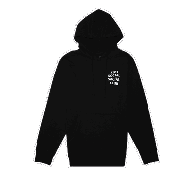 Sweatshirt Anti Social Social Club Anti Social Social Club Mind Games Hoodie Svart | 0657 11MIND BLAC, 0