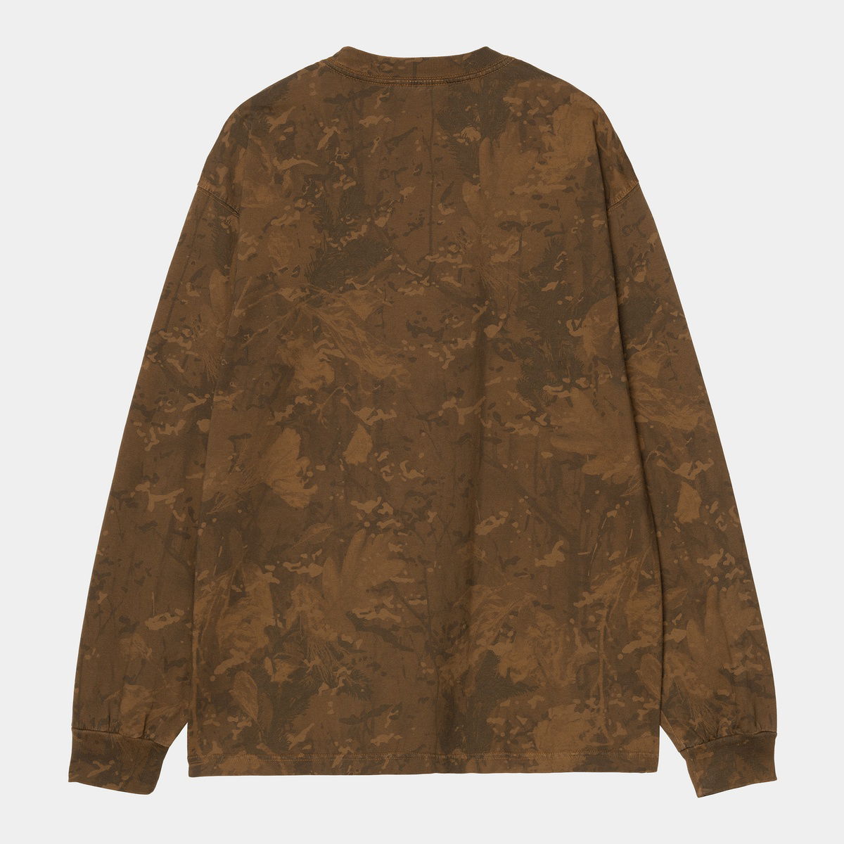T-shirt Carhartt WIP Carhartt WIP Long Sleeve Camo Combi T-Shirt Brun | I035858_9, 1