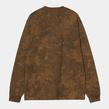 T-shirt Carhartt WIP Carhartt WIP Long Sleeve Camo Combi T-Shirt Brun | I035858_9, 1