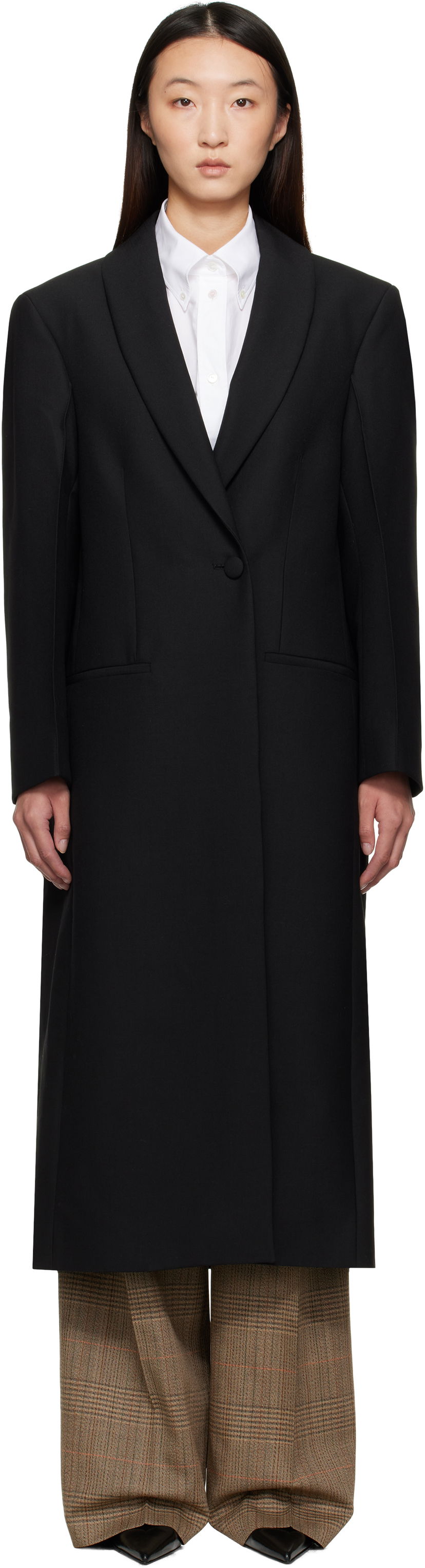 Rockar Róhe Róhe Signature Opera Coat Svart | 416-10-158