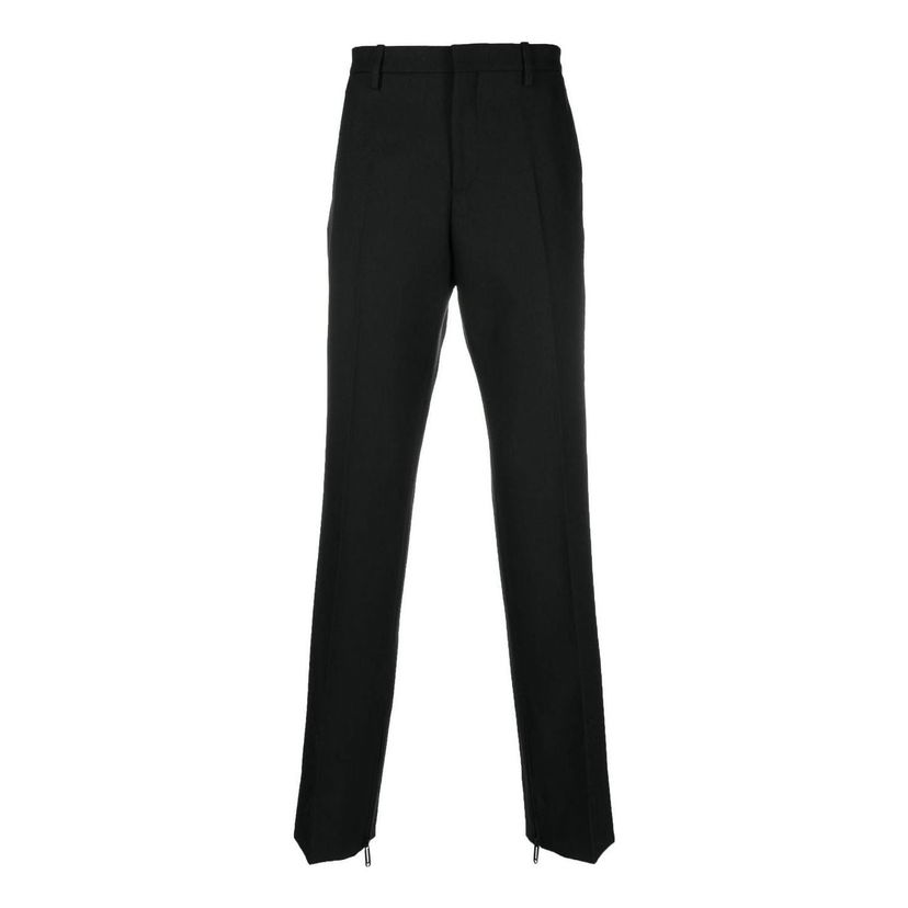 Byxor Off-White Off-White Formal Straight-Leg Pants Svart | OMCA196C99FAB0011000