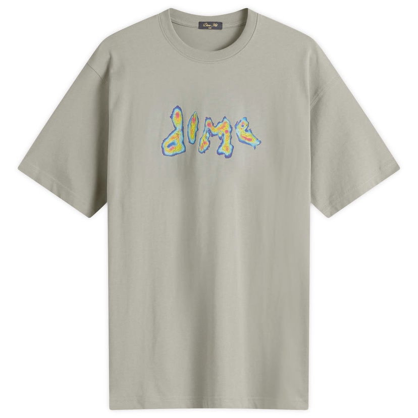 T-shirt Dime Dime Topo T-Shirt, Size Large Grön | DIMESP2554GRA