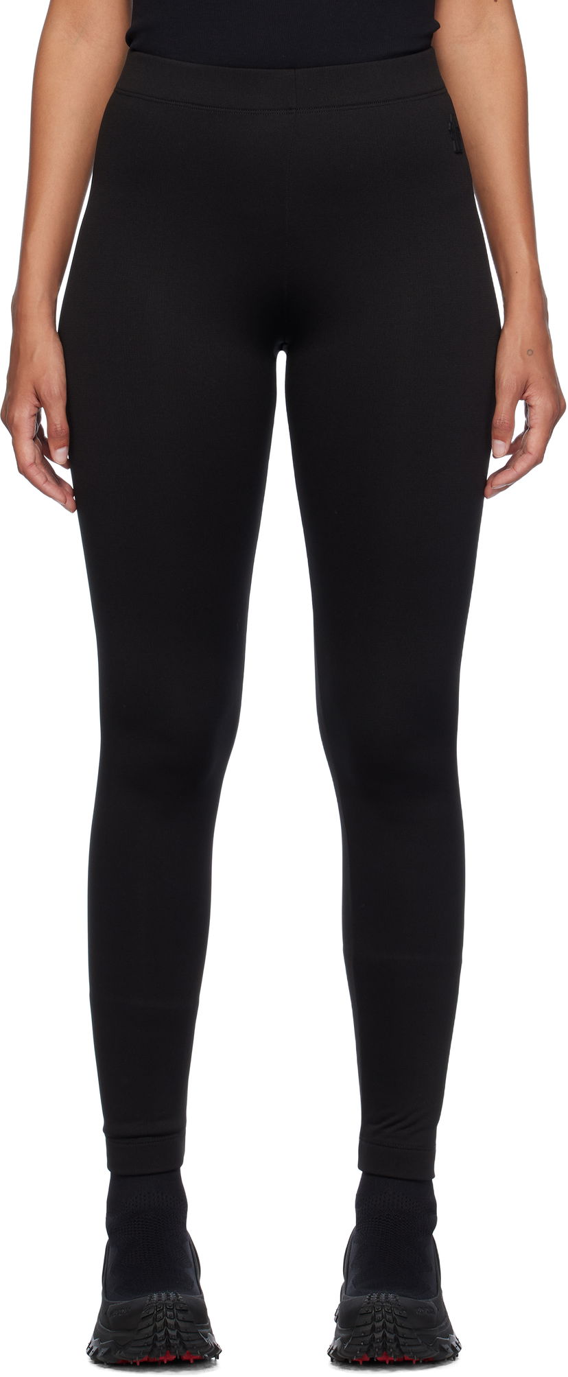 Damasker Moncler Grenoble Lightweight Sport Leggings Svart | J20988H00009899JO