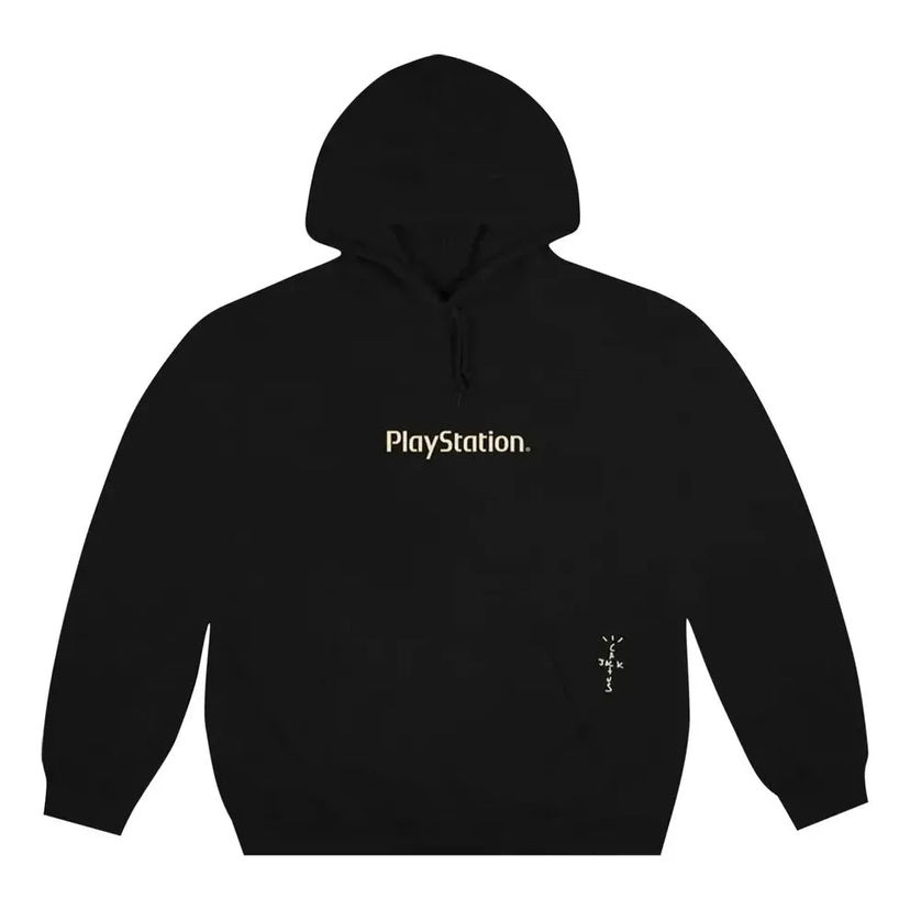 Sweatshirt Cactus Jack by Travis Scott Travis Scott Cactus Jack Motherboard II Hoodie Svart | CJPS-HS10