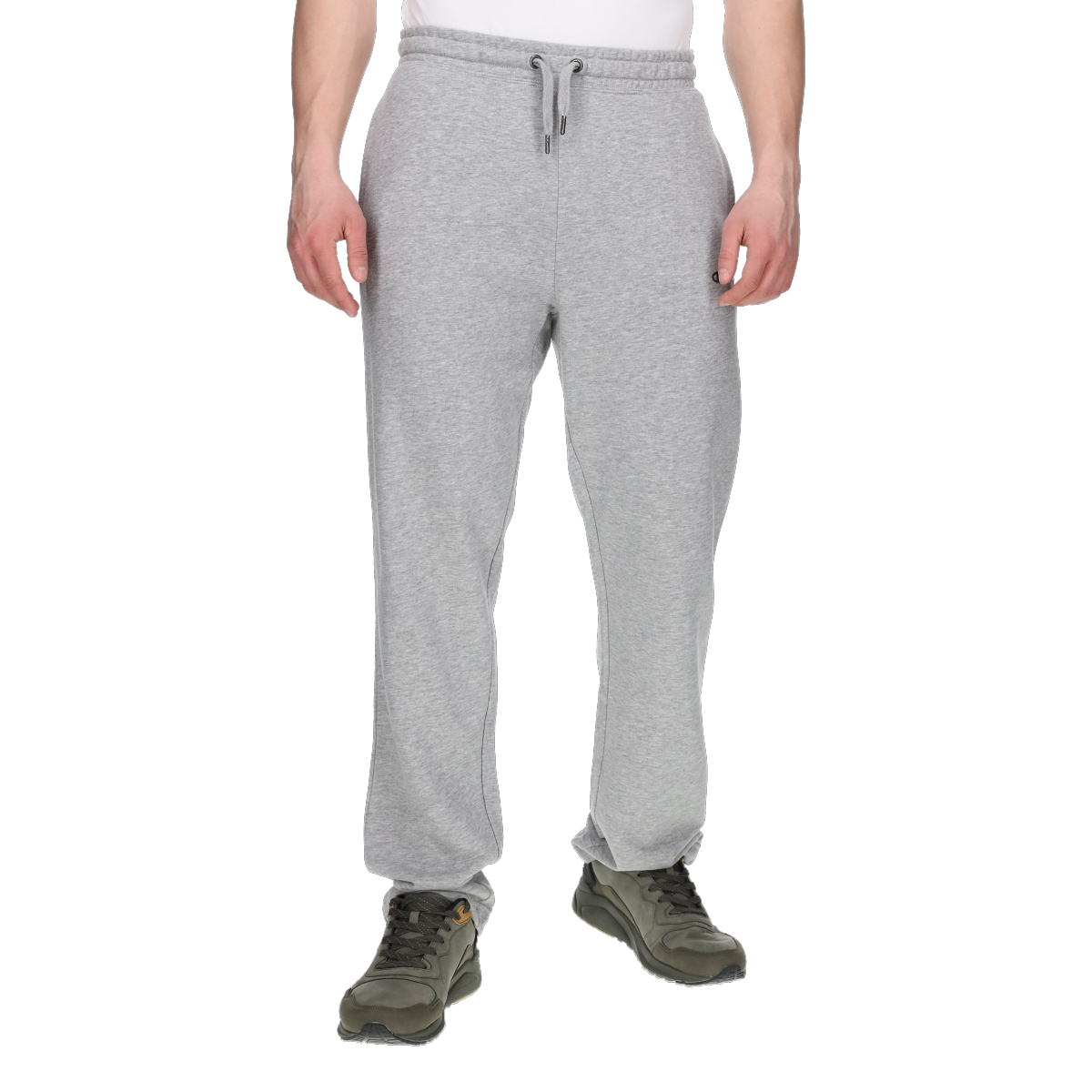 Träningsbyxor Champion Basic Drawstring Sweatpants Grå | CHA241M125-3A, 0