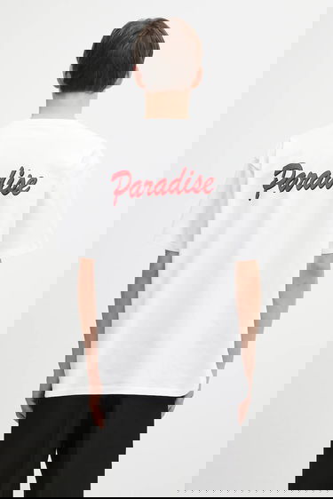 T-shirt WACKO MARIA T-shirt with Paradise Print Vit | 25FW.WMT.WT10, 2