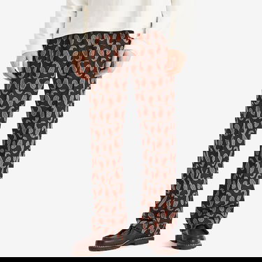 Träningsbyxor Needles Needles Jacquard Track Pants, Paisley, Size Large Brun | QV316-A, 2