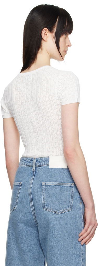 T-shirt Loulou de Saison Loulou de Saison Silas Bodysuit Vit | SILAS, 2
