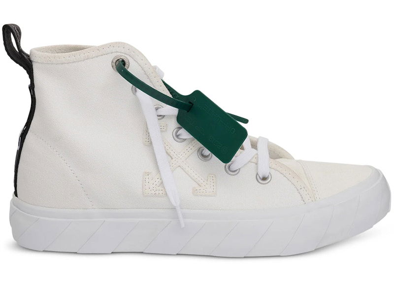 Sneakers och skor Off-White Vulc Mid Canvas White Vit | OMIA119S22-LEA-001-0101, 0