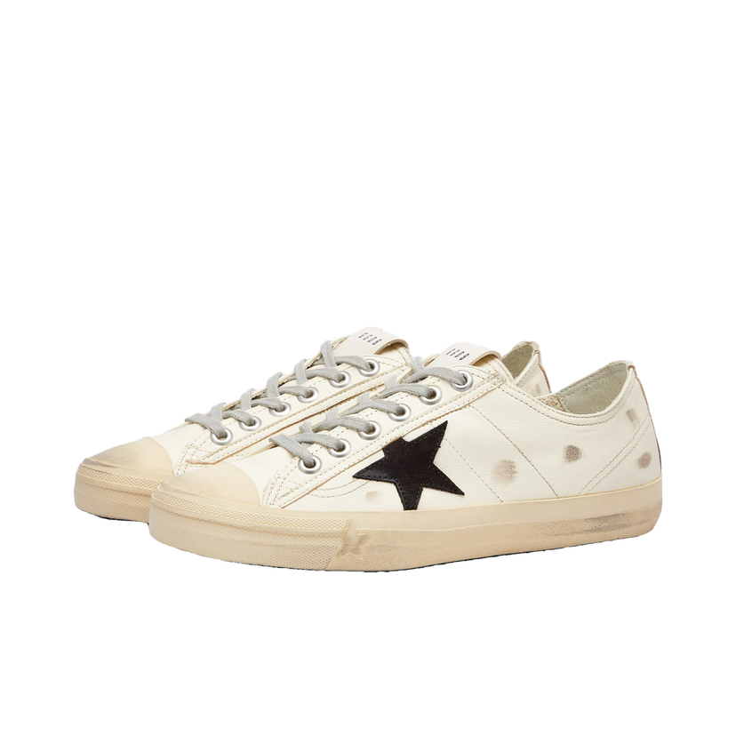 Sneakers och skor Golden Goose V-Star Dirty White/Black Vit | GWF00129F00399611360
