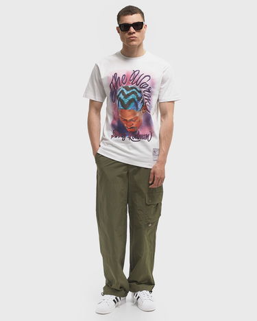 T-shirt Mitchell & Ness Chicago Bulls Dennis Rodman Airbrushed T-Shirt Vit | SS12537-CBUVNWHDR, 2