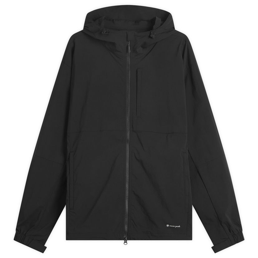 Vindjacka Snow Peak Utility Parka Jacket Svart | NSD-JK-25AU002-BLK