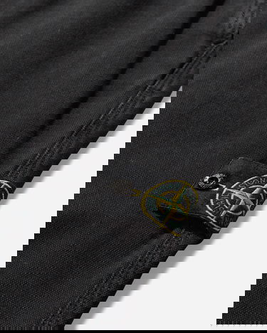 Byxor Stone Island Broken Twill OLD Effect Pants Svart | K2S15-3100008-S0184 V0129, 3