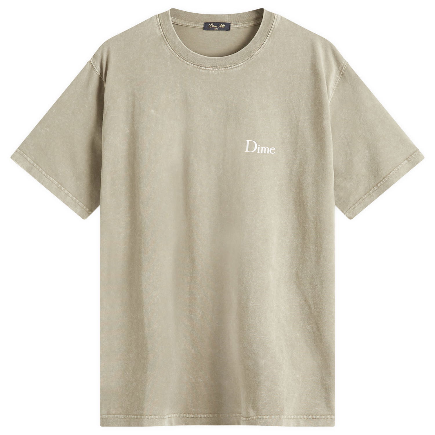 T-shirt Dime Classic Small Logo T-Shirt, Size Large Beige | DIME2SP2536CEM, 1