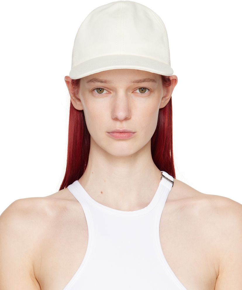 Keps The Attico The Attico Baseball Cap Vit | 243WAC26 C086