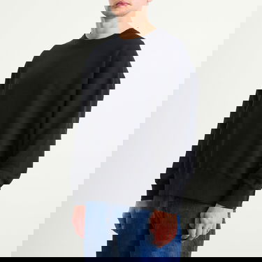 Sweatshirt Studio Nicholson Studio Nicholson x Beams Plus Golightly Jersey Sweatshirt Svart | BPSN1301-79, 2