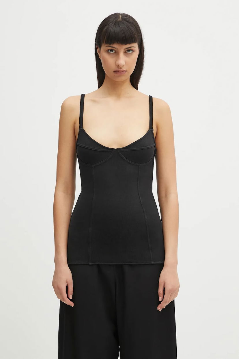 Linne OUR LEGACY Our Legacy Cami Tank Top Svart | W2256CW