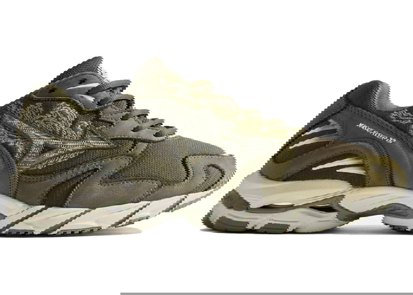 Sneakers och skor Mizuno Wave Rider 10 '97 Maharishi Fire Phoenix Grön | D1GD222501, 0